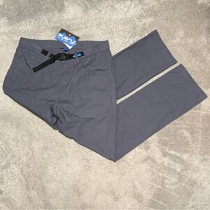 New Kavu Chilli Lite Pants Size XL Granite Grey